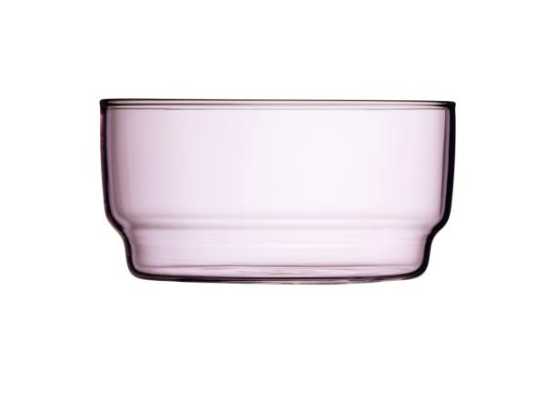 BITZ Lyngby Glas Torino Bowl 12 Cm 2 Pcs Pink