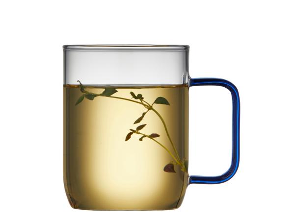 BITZ Lyngby Glas Torino Glass Mug 40 Cl 2 Pcs Blue