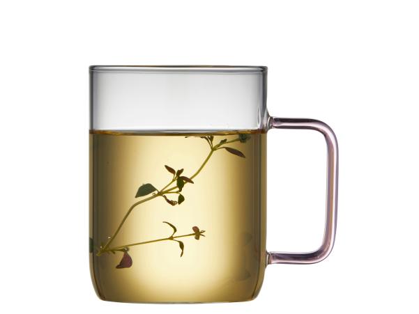 BITZ Lyngby Glas Torino Glass Mug 40 Cl 2 Pcs Pink