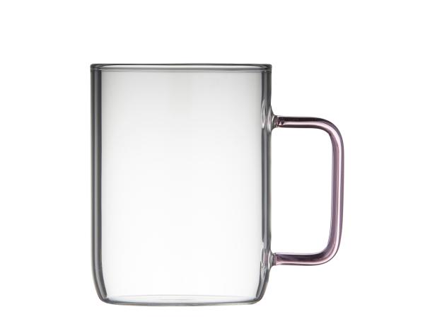BITZ Lyngby Glas Torino Glass Mug 40 Cl 2 Pcs Pink