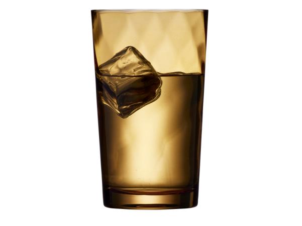 BITZ Lyngby Glas Vienna Highball 45 Cl 4 Pcs Amber