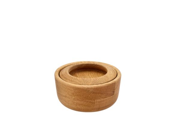 BITZ Morsø Kit Salt cellar w/lid Oak