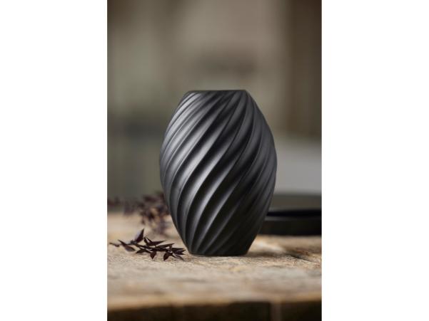 BITZ Morsø River Vase 16 Cm Black