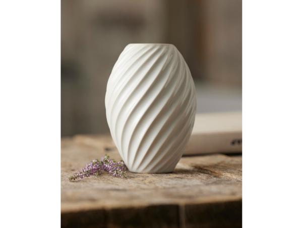 BITZ Morsø River Vase 16 Cm White