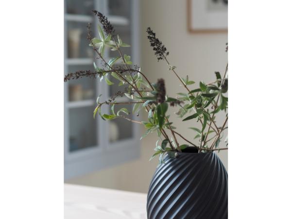 BITZ Morsø River Vase 21 Cm Black