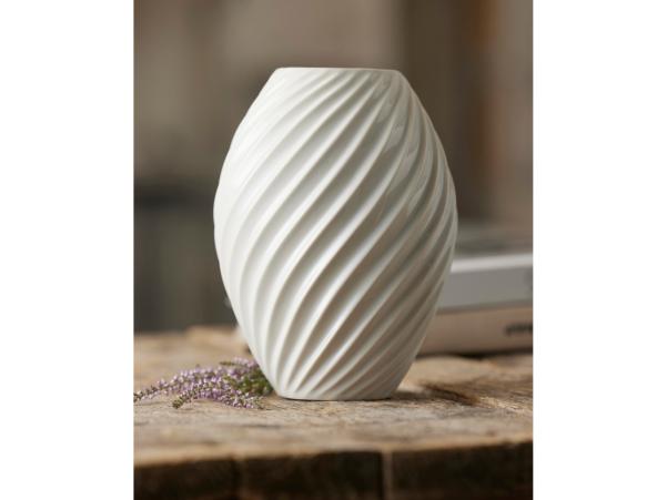 BITZ Morsø River Vase 21 Cm White