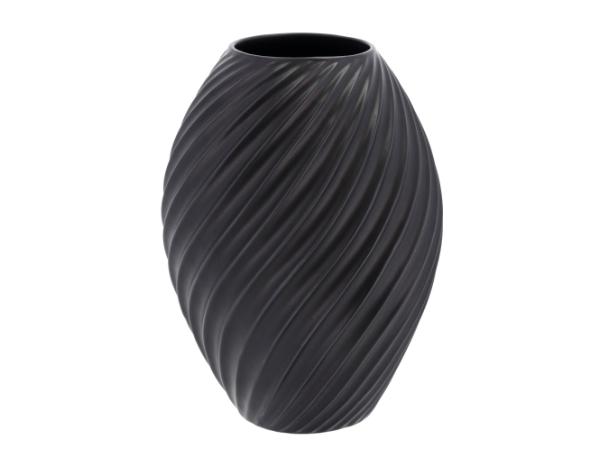 BITZ Morsø River Vase 26 cm Black