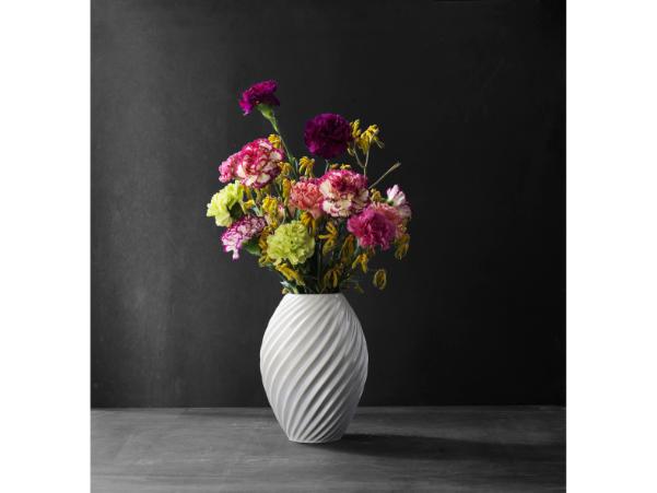BITZ Morsø River Vase 26 Cm White
