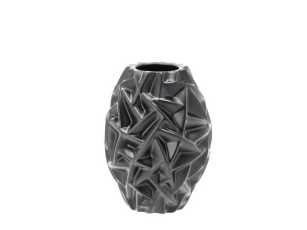 BITZ Morsø Willow Vase 21 cm Black