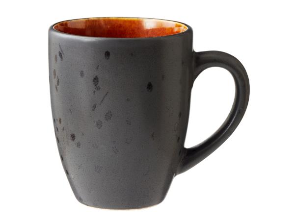 BITZ BITZ Mug Dia. 8 X 10 Cm 30 0 Cl 4 Pcs Black Ass
