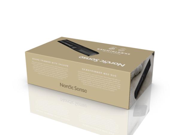 BITZ Nordic Sense Beard Trimmer With Vacuum Black