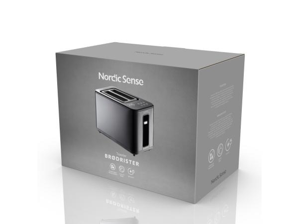 BITZ Nordic Sense Digital Toaster 900 Watt Black