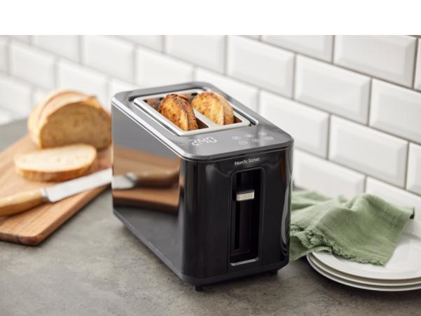 BITZ Nordic Sense Digital Toaster 900 Watt Black