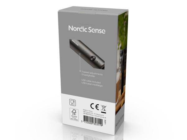 BITZ Nordic Sense Milk Foamer Black