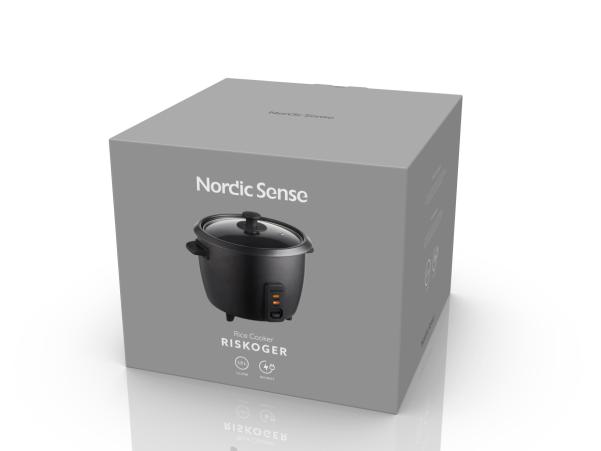 BITZ Nordic Sense Rice Cooker 1.5 Liter Black