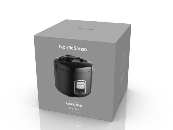 BITZ Nordic Sense Rice Cooker 1.8 Liter Black