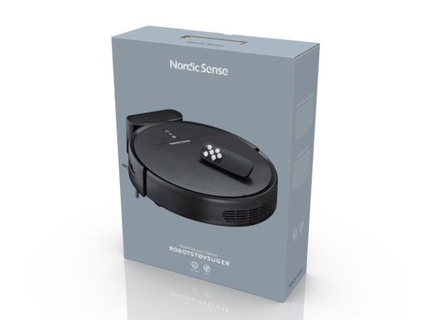BITZ Nordic Sense Robot Vacuum Cleaner Black