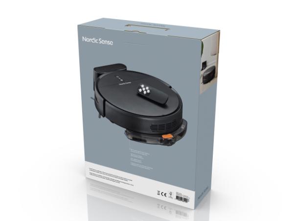 BITZ Nordic Sense Robot Vacuum Cleaner Black
