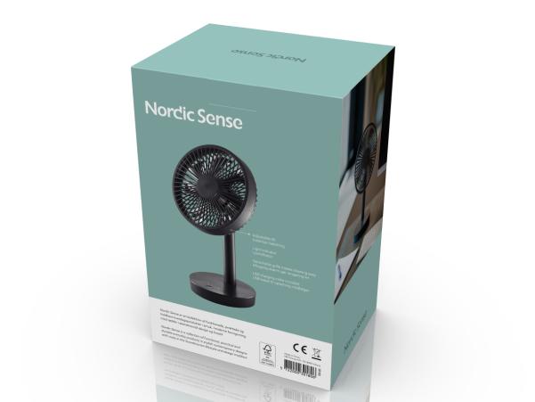 BITZ Nordic Sense Table Fan Greyblue