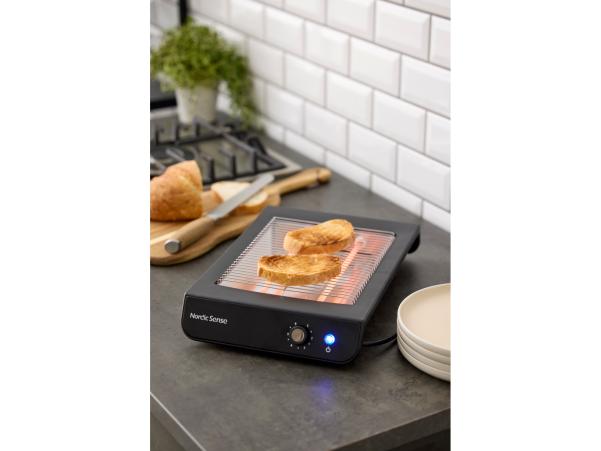 BITZ Nordic Sense Toaster 600 Watt Black