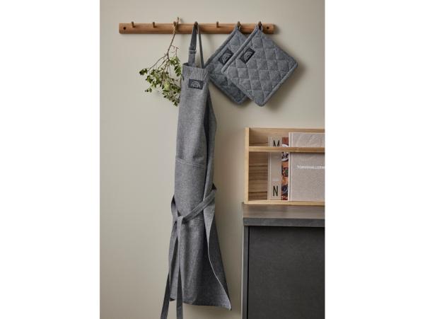 BITZ Pillivuyt Apron Recycle 95 X 80 Cm Grey
