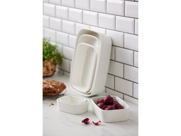 BITZ Rosti Modula Dish 24 X 24 X 7 Cm White