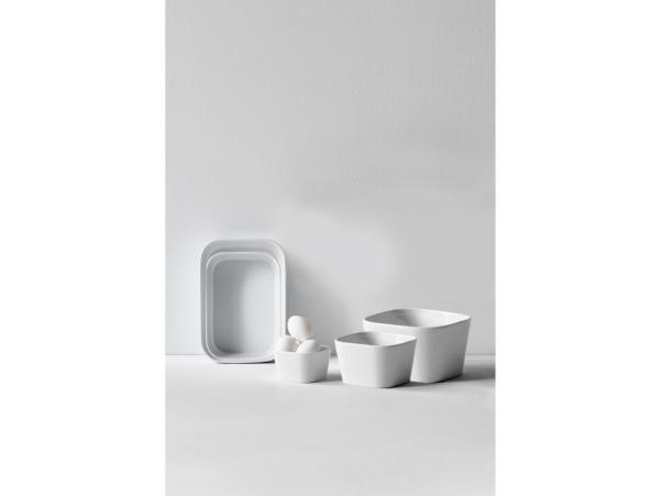 BITZ Rosti Modula Dish 24 X 24 X 7 Cm White