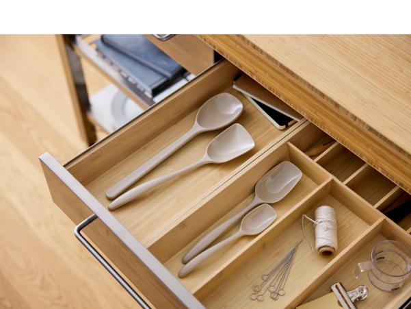 BITZ Rosti NEW Classic Pot Spoon Set 4 Parts Humus