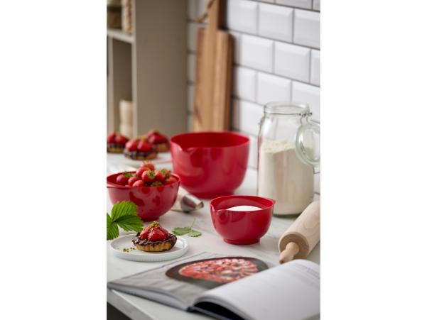 BITZ Rosti NEW Margrethe Mixing Bowl 1 5 Liter Red