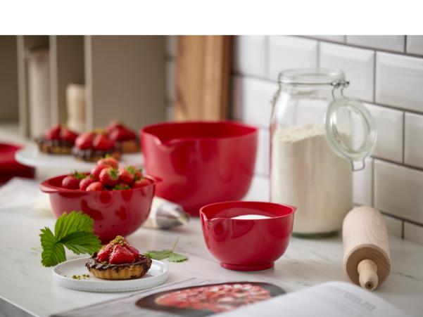 BITZ Rosti NEW Margrethe Mixing Bowl 1 5 Liter Red