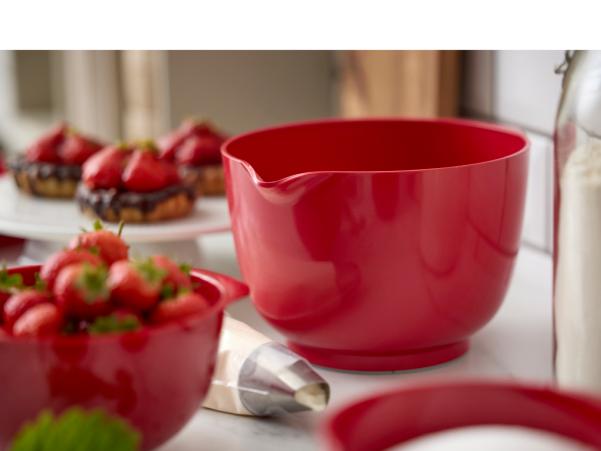 BITZ Rosti NEW Margrethe Mixing Bowl 2 Liter Red