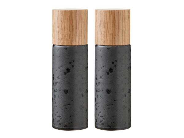 BITZ BITZ Salt & Pepper Dia. 5 0 x 16 7 cm Matte black