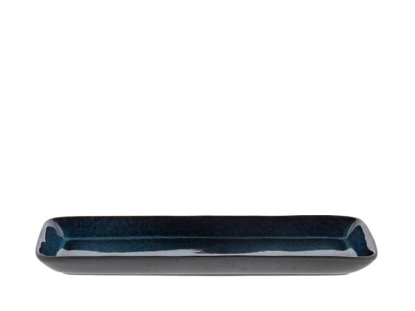 BITZ BITZ Serving dish rectangular 38 x 14 x 3 5 cm Black/Dark blue