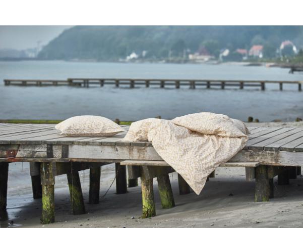 BITZ Södahl Bellis Bed Linen 135 X 200 Cm Straw