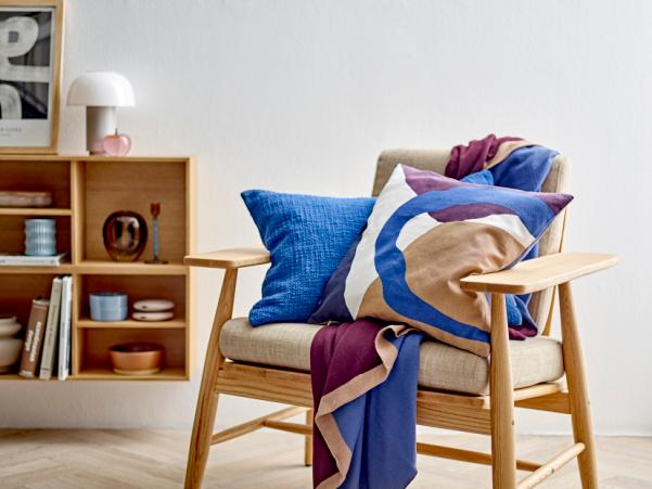 BITZ Södahl Bouclé Cushion 40 X 60 Cm Royal Blue