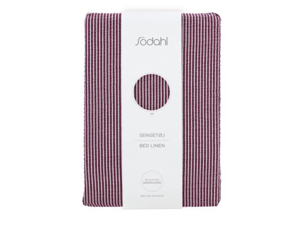 BITZ Södahl Cheerful Bed Linen 140 X 220 Cm Purple