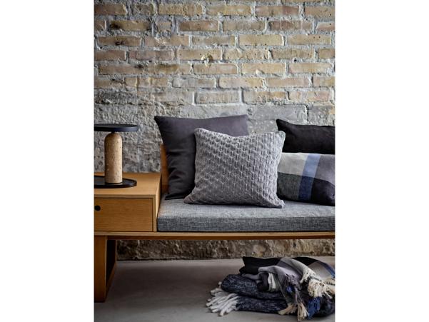 BITZ Södahl Embrace Cushion 30 X 50 Cm Grey