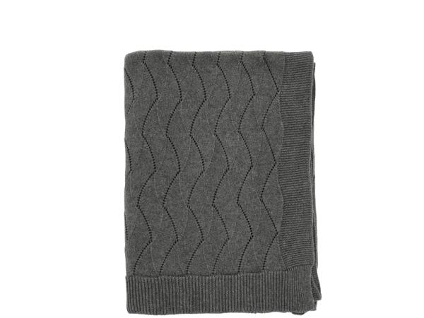 BITZ Södahl Gentle Throw 130 x 170 cm Grey
