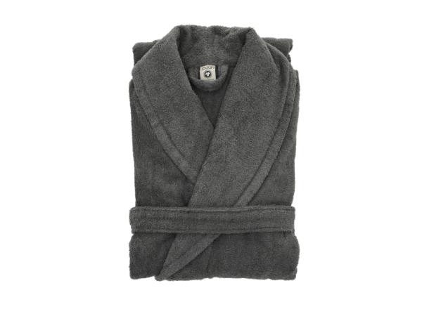 BITZ Södahl organic Classic Bathrobe S/M Ash