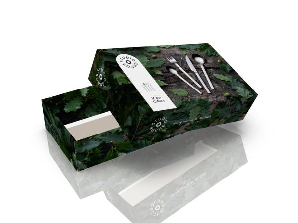 BITZ Studio Round Storm Cutlery Set 16 Parts Steel
