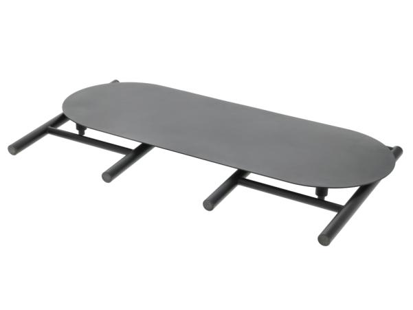 BITZ Zone Denmark Disc Bench 90 X 33 X 45 Cm Black