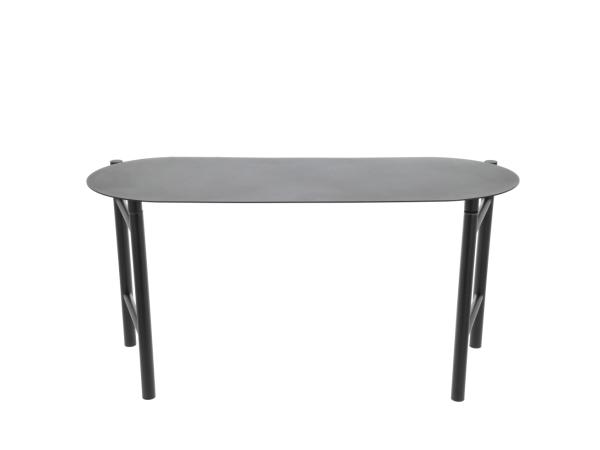 BITZ Zone Denmark Disc Bench 90 x 33 x 45 cm Black