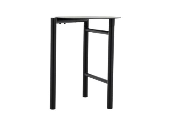 BITZ Zone Denmark Disc Stool Dia 33 X 45 Cm Black