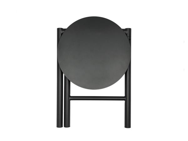 BITZ Zone Denmark Disc Stool Dia 33 X 45 Cm Black