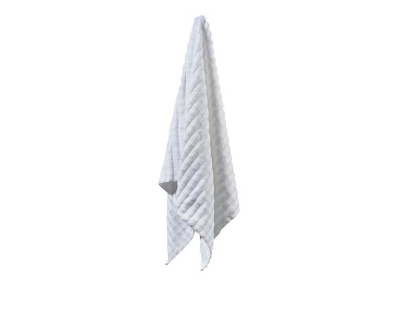 BITZ Zone Denmark Inu Bath Towel 140 X 70 Cm White