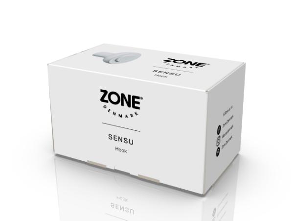 BITZ Zone Denmark Sensu Hook Dia 5 X 4 2 Cm White