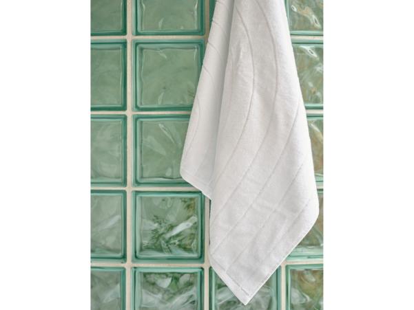 BITZ Zone Denmark Time Towel 100 X 50 Cm White