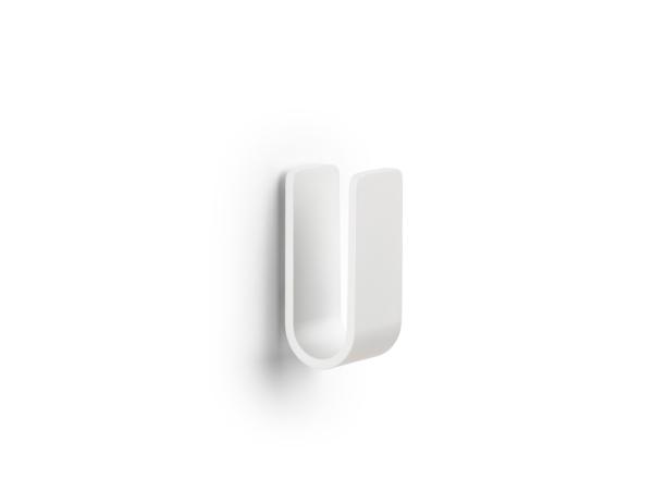 BITZ Zone Denmark Ume Hook 3 5 X 3 4 X 8 Cm White