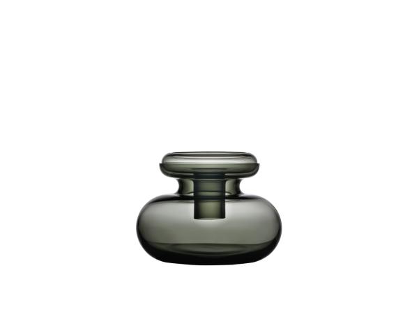 BITZ Zone Inu Vase 31 7 X 33 Cm Smoked Grey