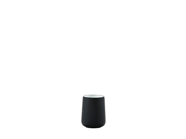 BITZ Zone Nova Toothbrush Mug Dia. 8 x 10 cm Black